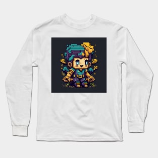 Retro Gamer T-shirt T-Shirt Long Sleeve T-Shirt